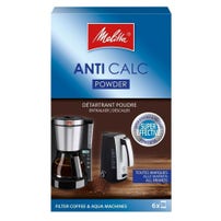 Melitta Détartrant en poudre (6x20g) pour cafétières filtre et bouilloires