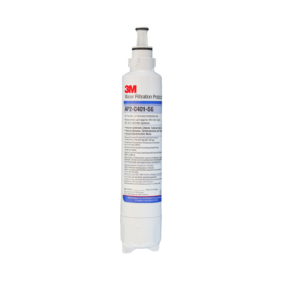Filtre à eau d'origine 3M™ AP2-C401-SG