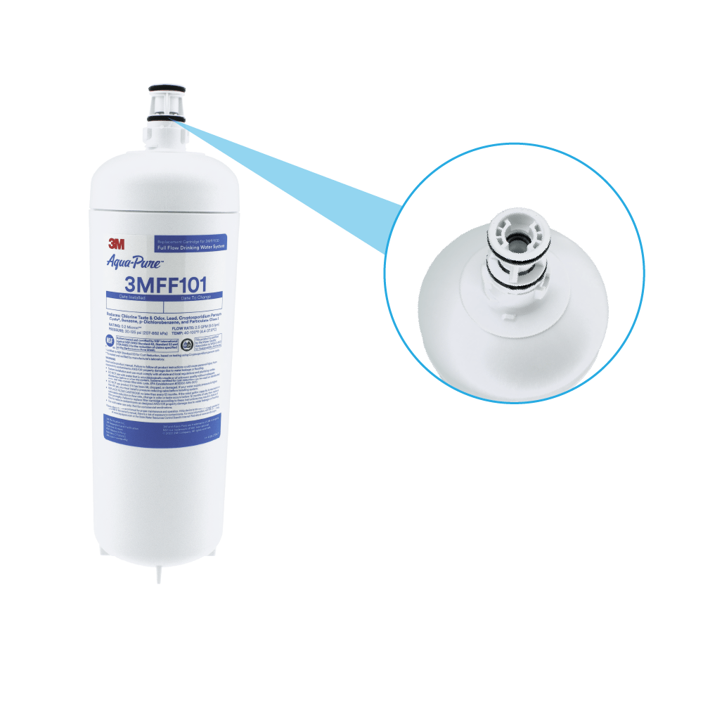 Filtre à eau 3M™ 3MFF100 / 3MFF101 / 5613432