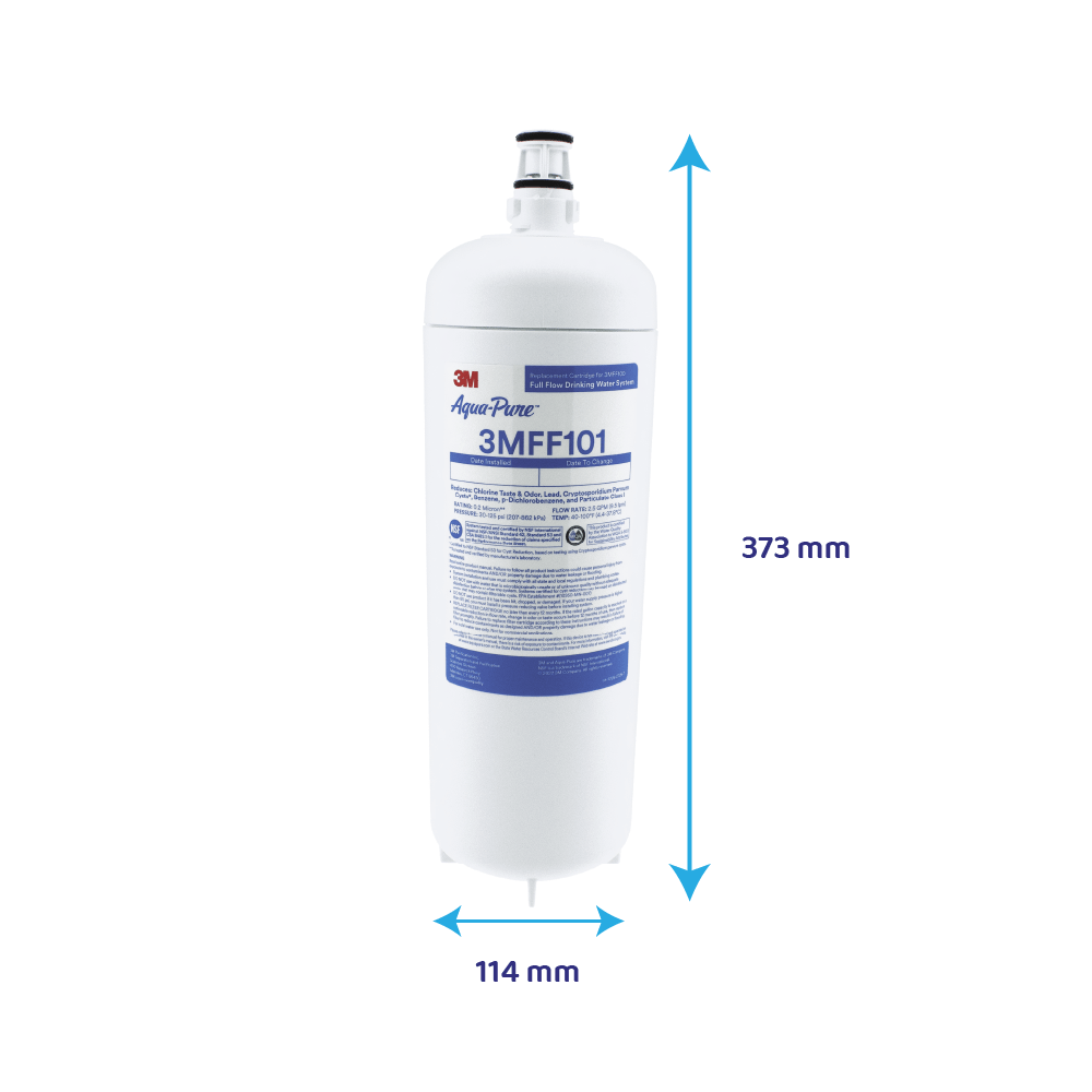 Filtre à eau 3M™ 3MFF100 / 3MFF101 / 5613432