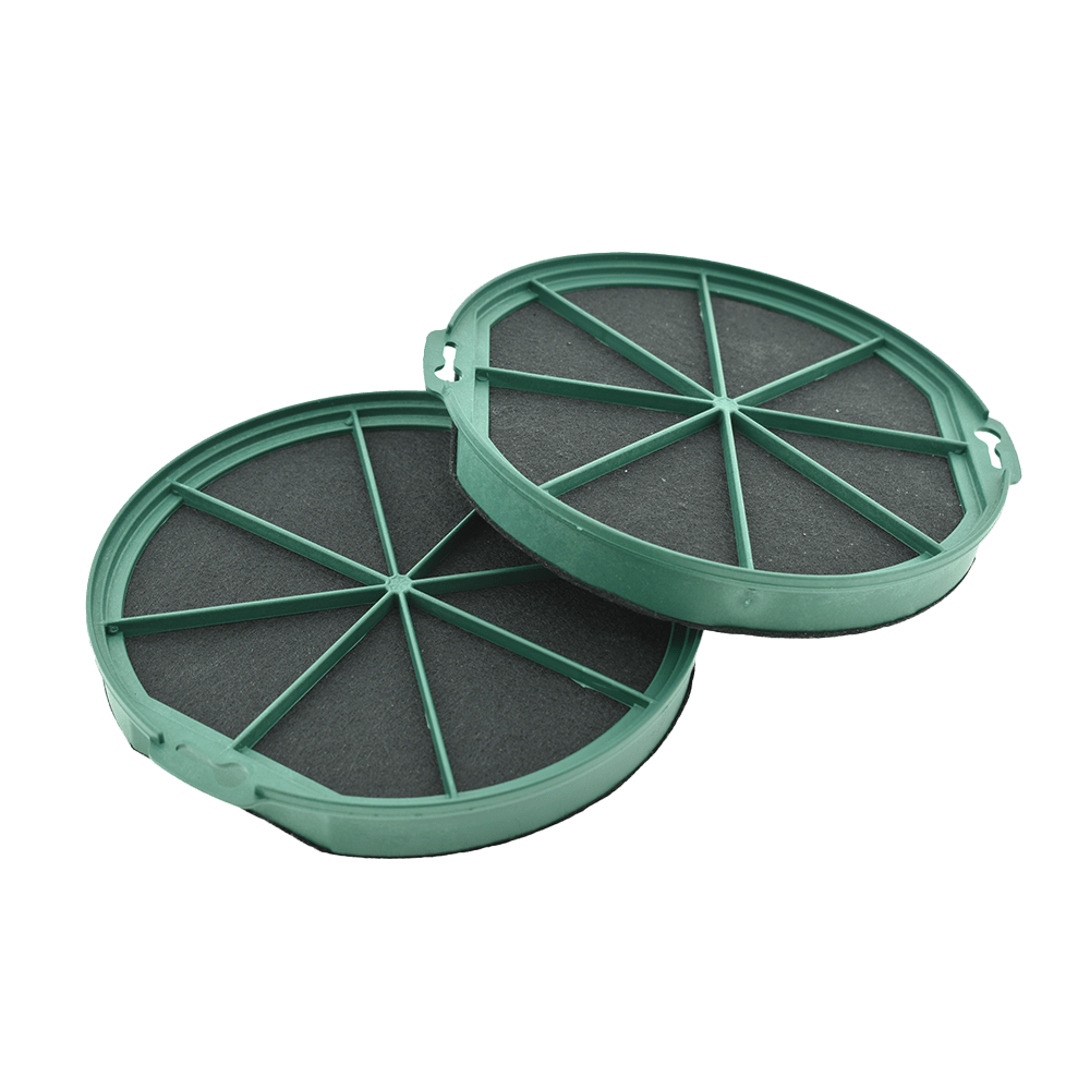 Filtre à charbon longue durée (2pcs) compatible avec Roblin RUBIS 70 / RUBIS 73