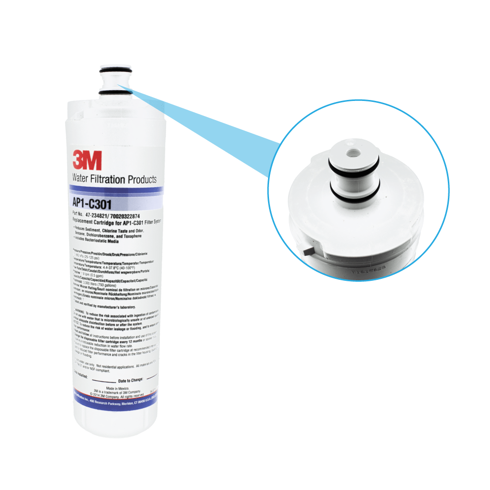 Filtre à eau 3M™ AP1-C301-S / 47-238422