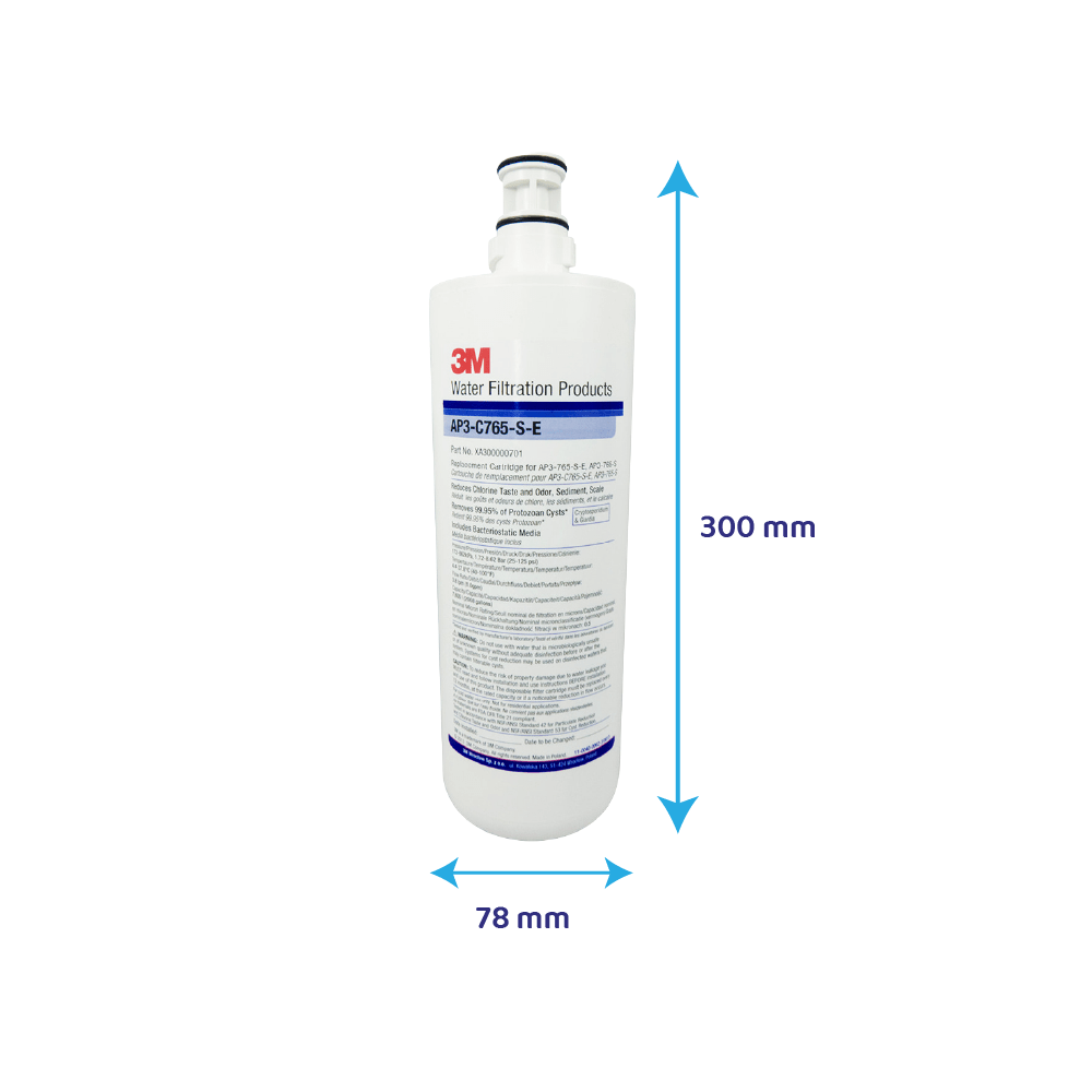 Filtre à eau 3M™ AP3-C765-S-E