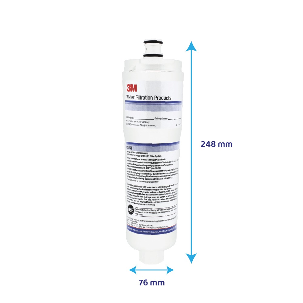 Filtre à eau 3M™ CS-51 / 5553631