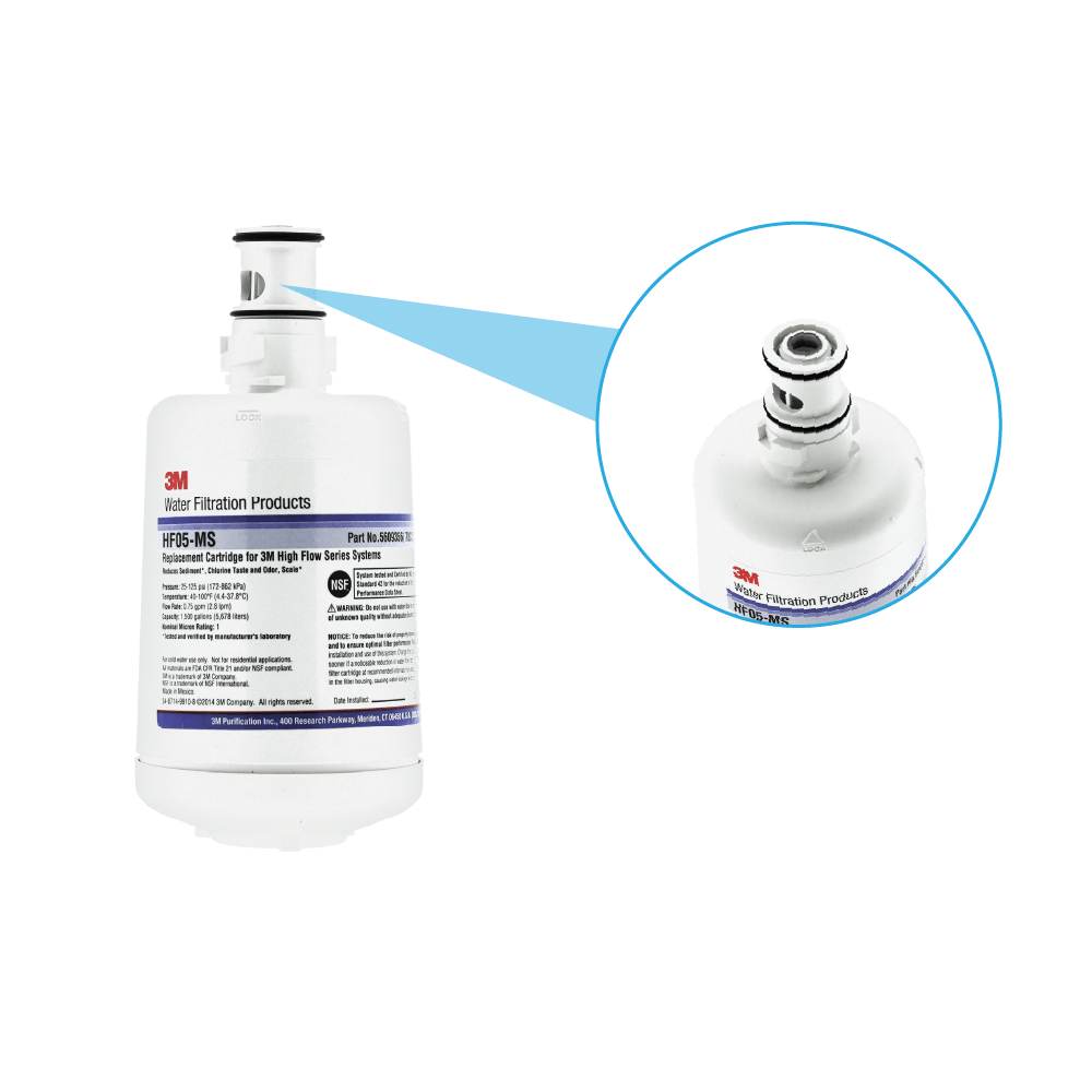 Filtre à eau 3M™ High Flow HF05-MS