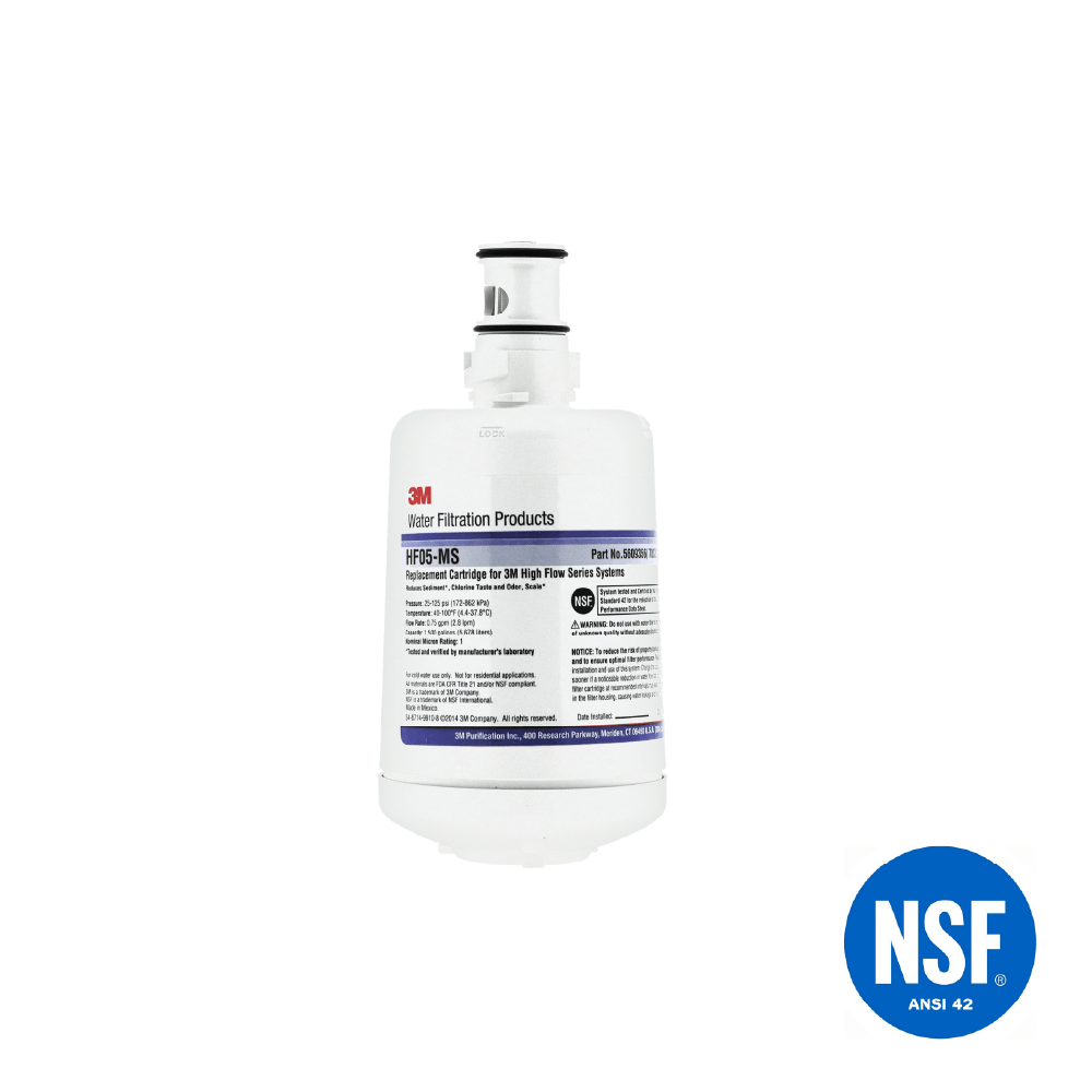 Filtre à eau 3M™ High Flow HF05-MS