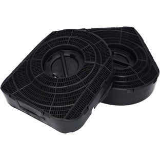 Filtre à charbon (2pcs) d'origine DeDietrich 71X1522 / AFC-200