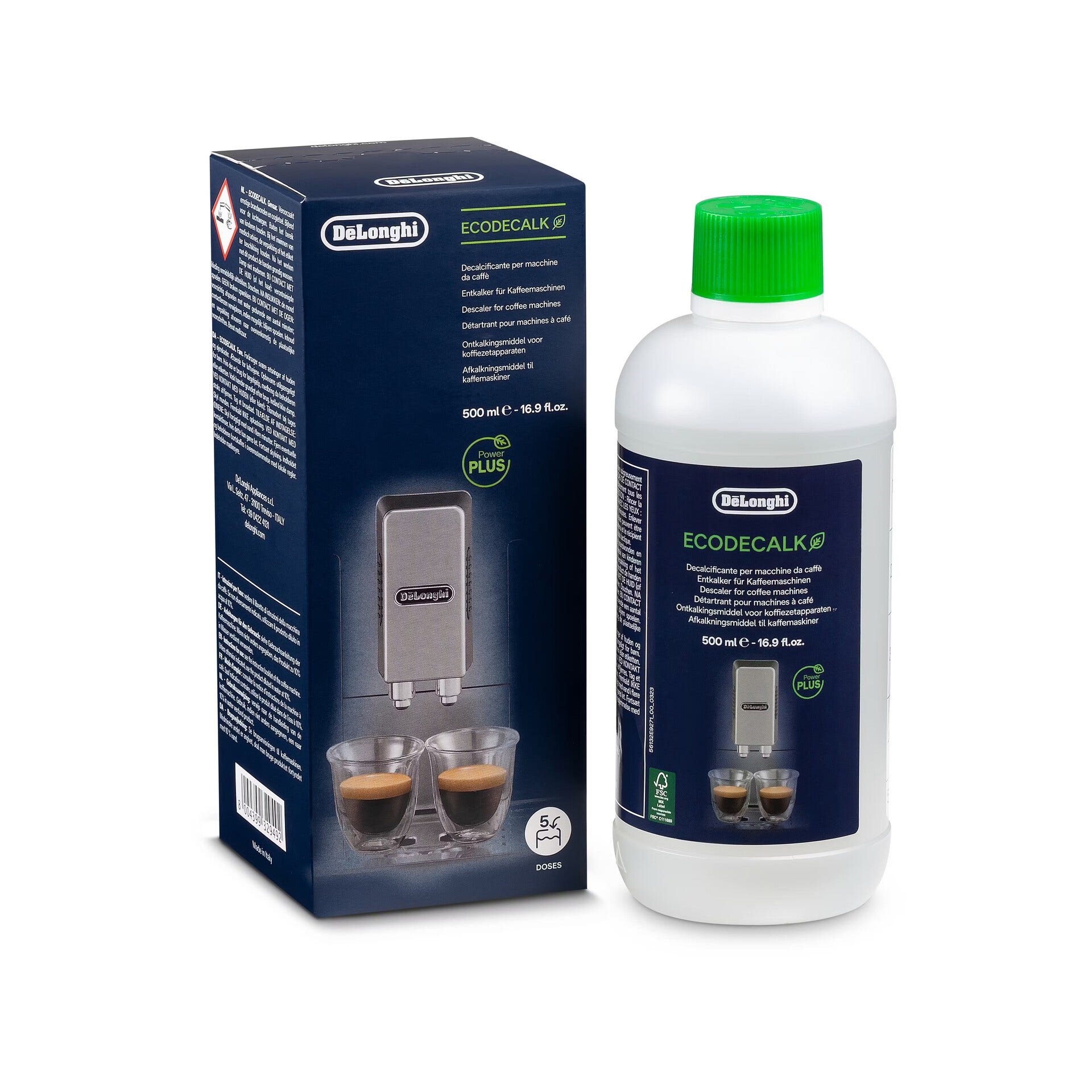 Kit d’entretien pour machine à café De’Longhi ECAM/ETAM : 1x unité de brassage / 3x détartrant