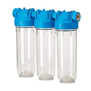 Triple boîtier de filtre Purway DP 10 Trio 3/4 OT TS