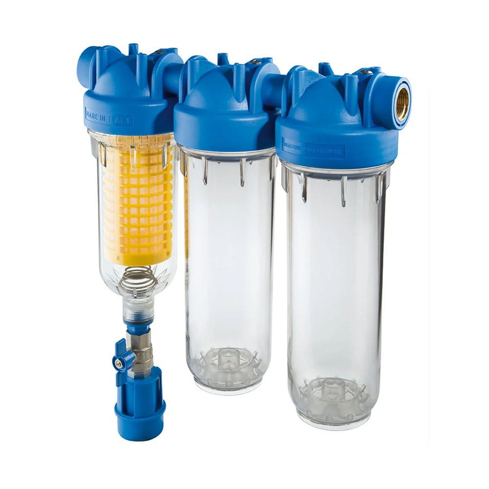 Filtre à rétrolavage Purway HYDRA 3/4 Trio RLH 90 mcr 