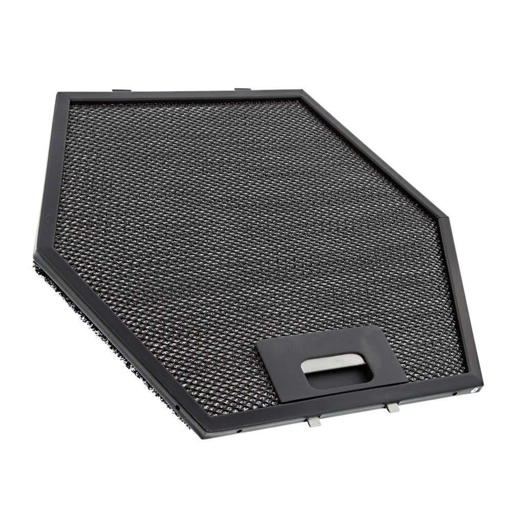 Filtre à graisse en métal avec filtre à charbon 257x287mm d'origine AEG pour DLE0431 / DLE0630