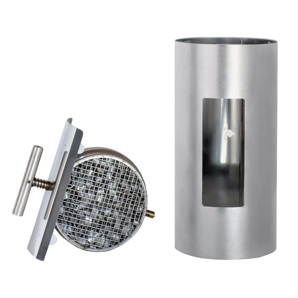 Filtre à fumée de bois ABCAT® Ø125x300mm Acier inoxydable