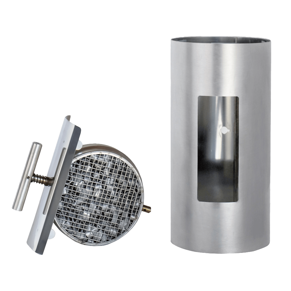 Filtre à fumée de bois ABCAT® Ø180x330mm Acier inoxydable
