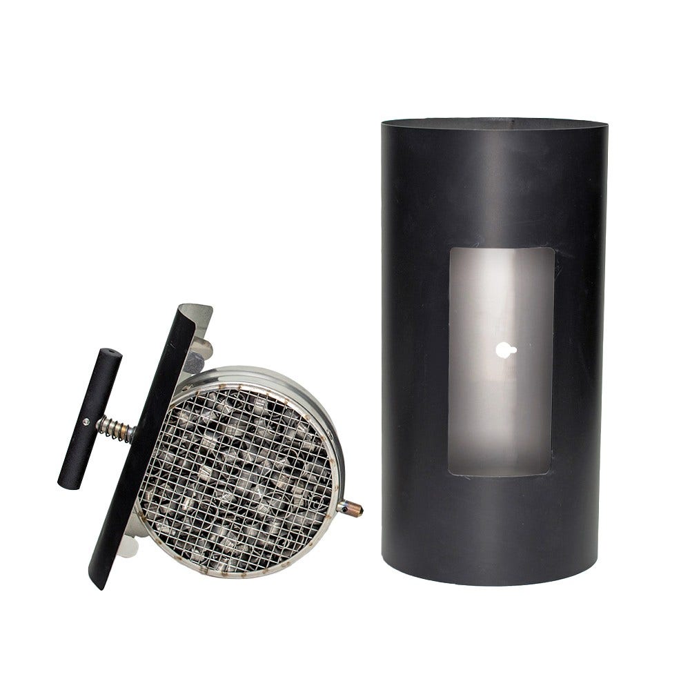 Filtre à fumée de bois ABCAT® Ø150x300mm Noir