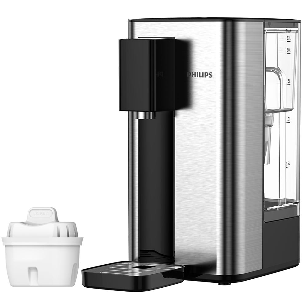 Distributeur d'eau chaude Philips ADD5906S (filtre aussi les PFAS) compatible avec BRITA