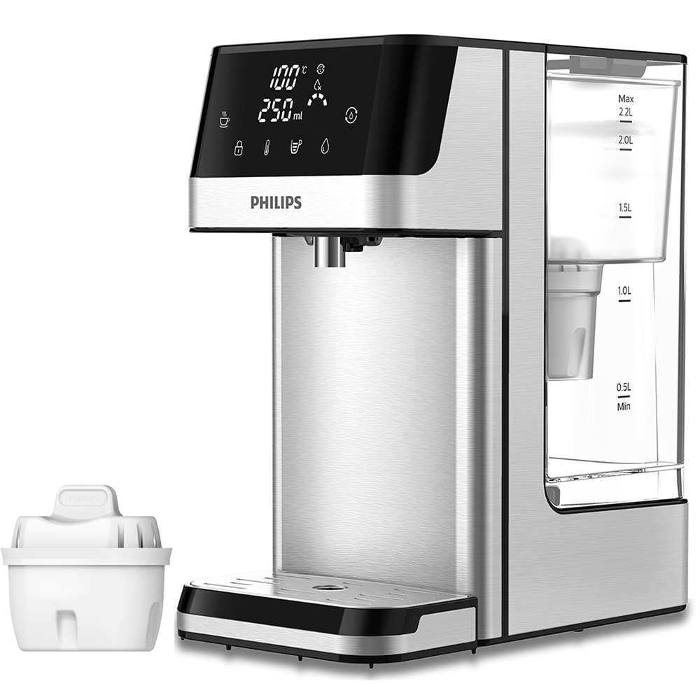 Distributeur d'eau chaude Philips ADD5910M (filtre aussi les PFAS) compatible avec BRITA