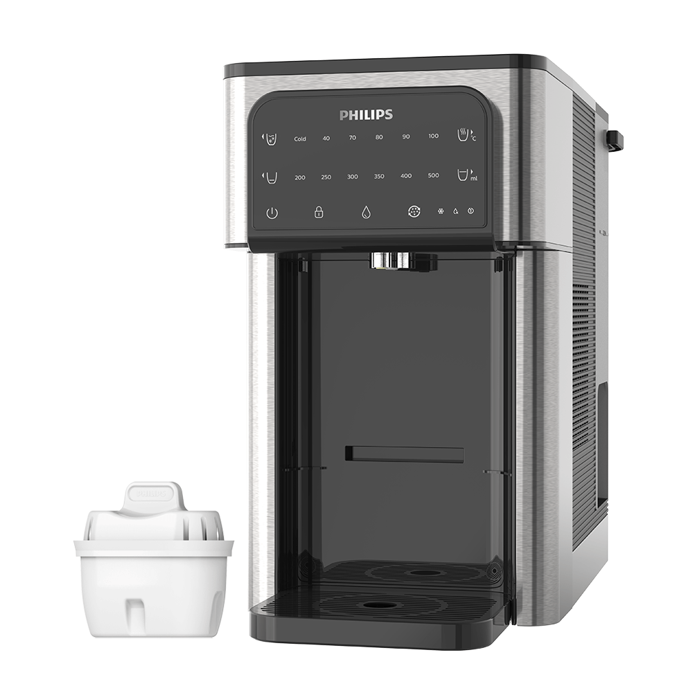 Fontaine à eau pour particulier - chaude et froide tout-en-un Philips ADD5980M (filtre aussi les PFAS)