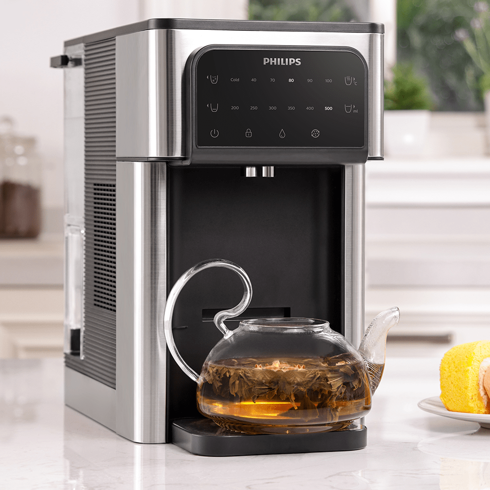 Fontaine à eau pour particulier - chaude et froide tout-en-un Philips ADD5980M (filtre aussi les PFAS)