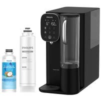 Fontaine à eau pour particulier - Osmose Inverse Philips chaude + froide ADD6912BK (filtre aussi les PFAS)