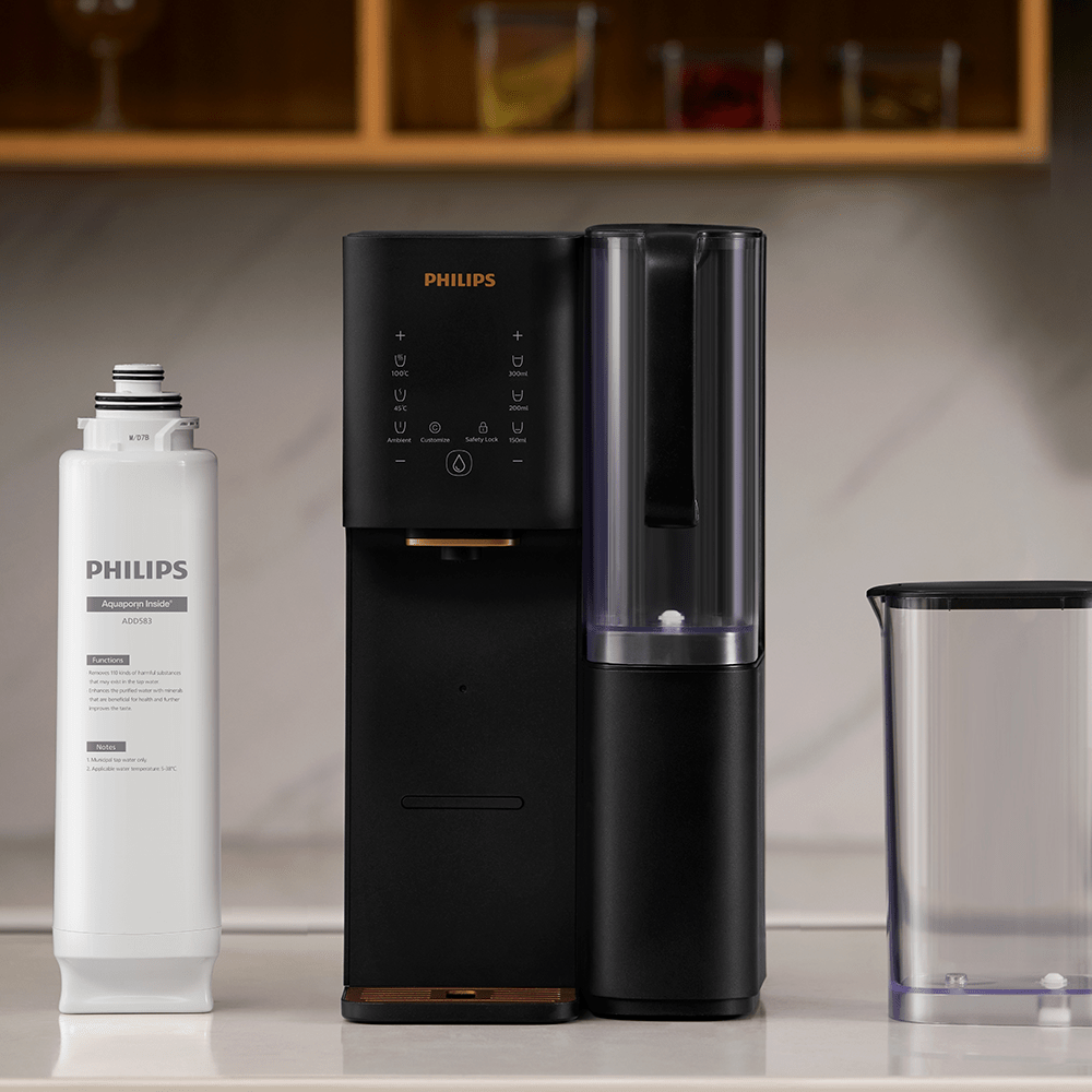 Fontaine à eau pour particulier - Osmose Inverse Philips ADD6920BK (filtre aussi les PFAS)