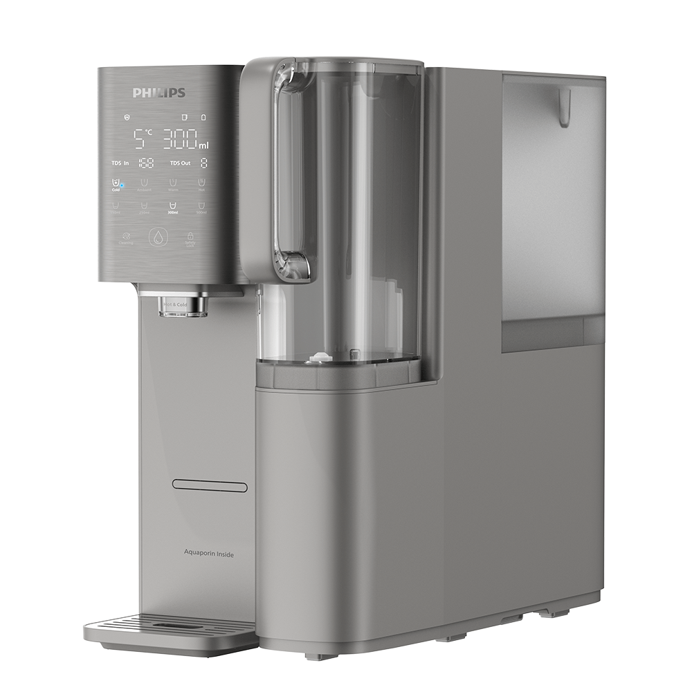 Fontaine à eau pour particulier - Osmose Inverse Philips chaud + froid ADD6921DG (filtre aussi les PFAS)