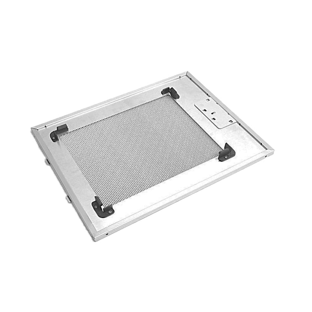 Filtre à graisse en métal 341x267mm compatible avec Boretti SH RANGE