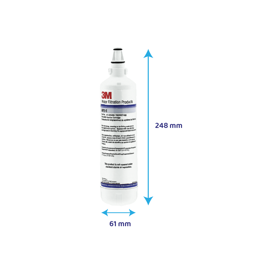 3M™ Cartouche vide pour nettoyage AP2-E / 47-225450