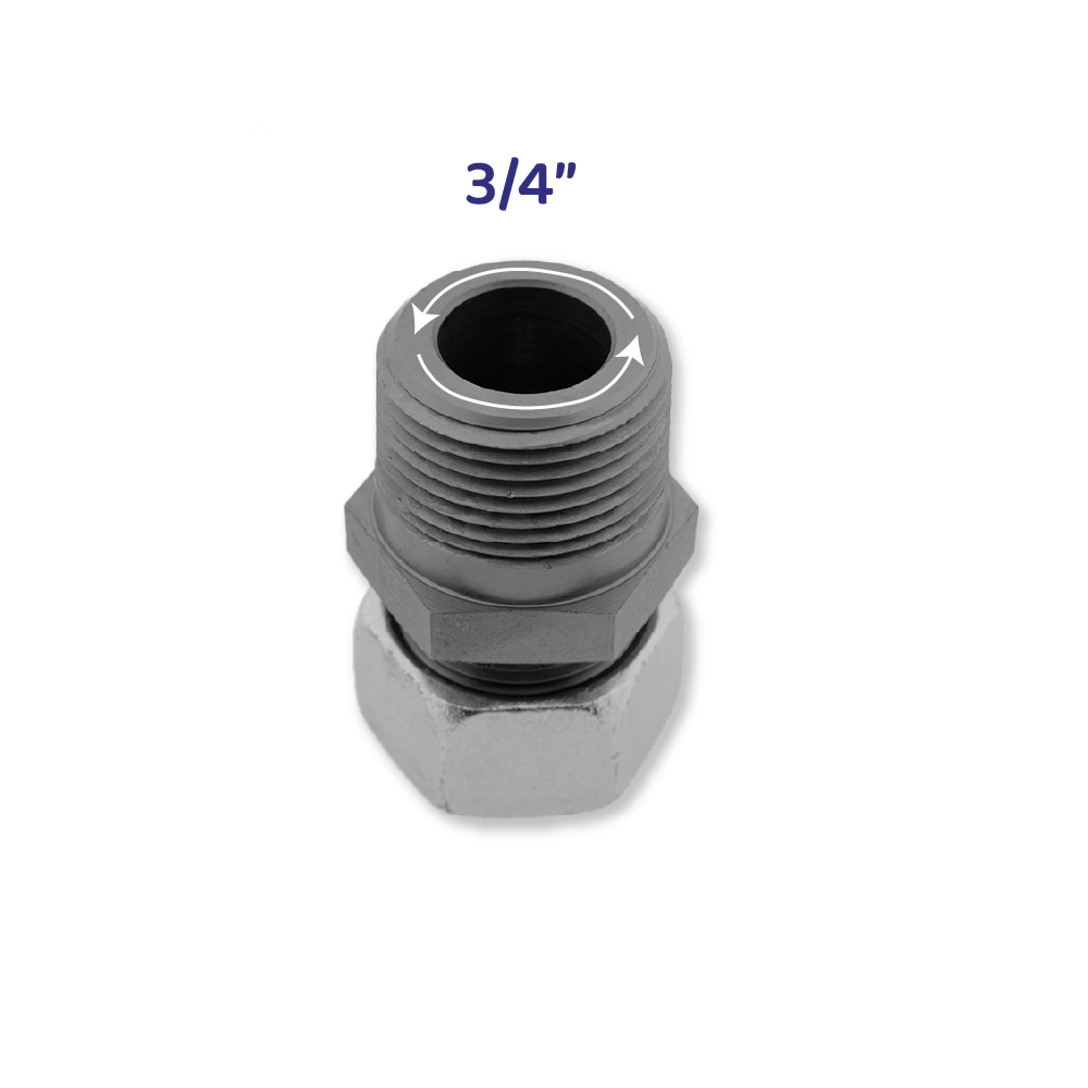 Connecteur 3M™ AP900 NPT 1" vers BSPT 1” pour raccordement européen sans fuite