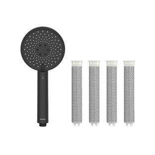Pommeau de douche Philips avec 4 filtres de rechange Noir