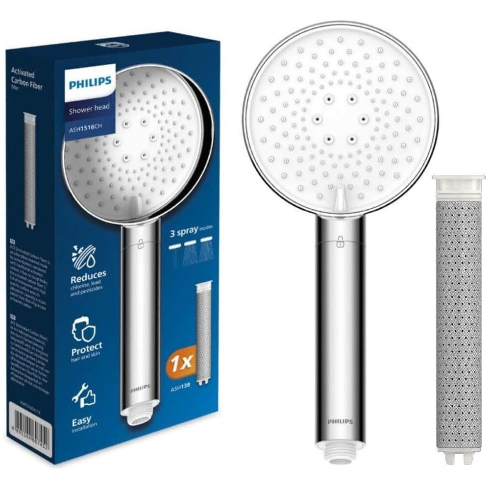 Pommeau de douche Philips avec 4 filtres de rechange