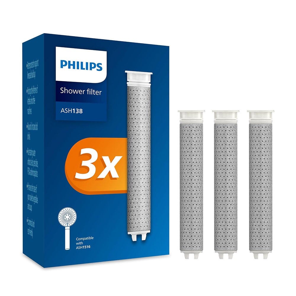 Pommeau de douche Philips avec 4 filtres de rechange