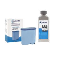 Kit d’entretien compatible avec Philips/Saeco – cartouche filtrante + 250ml détartrant