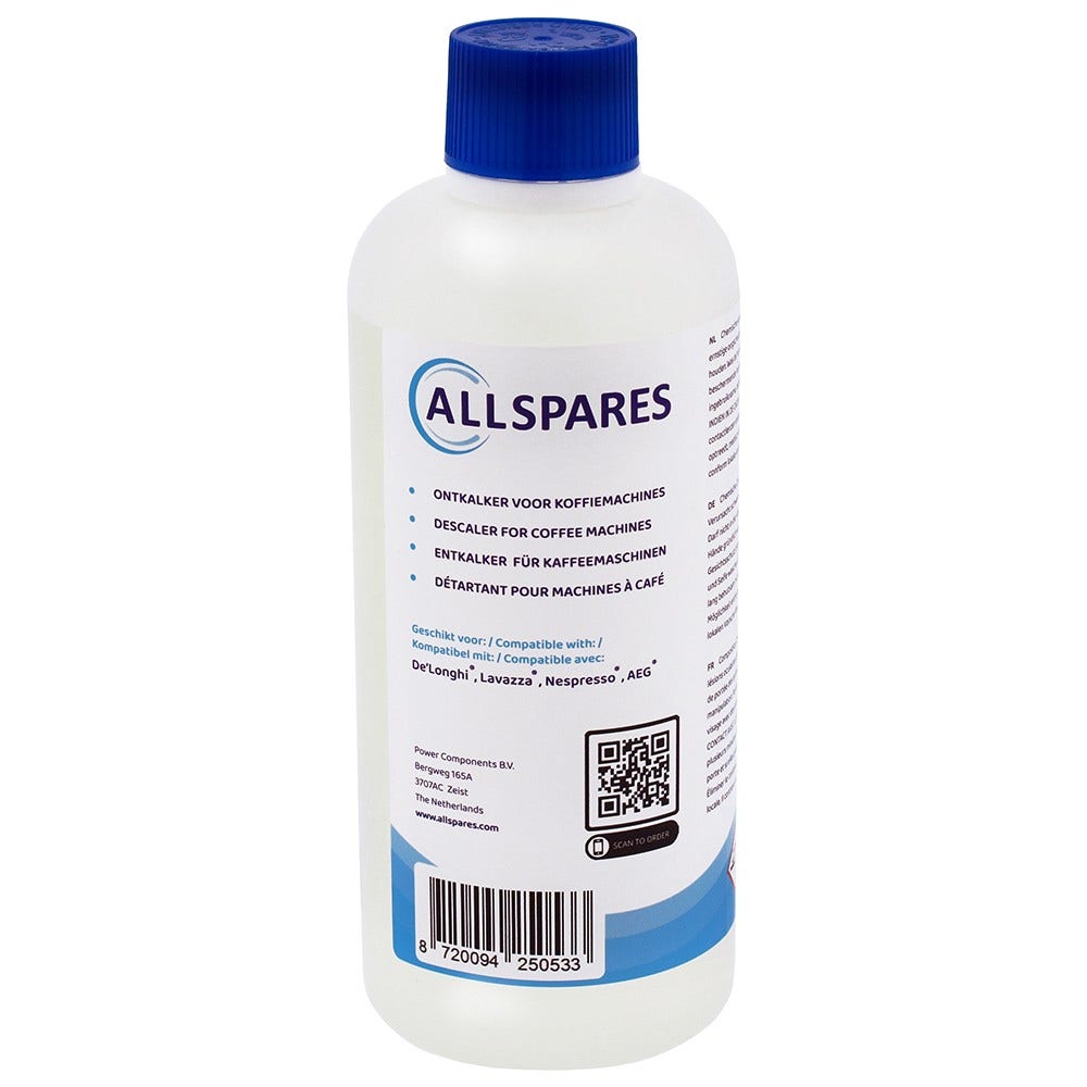 Détartrant liquide (500ml pour 4 mois) ATAG 321634 / 88022464 pour machine à café par AllSpares