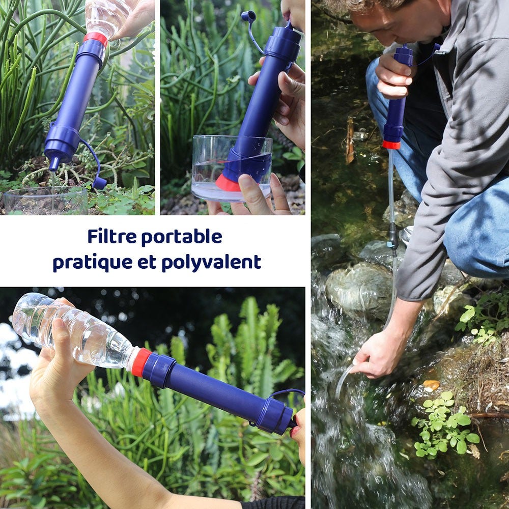 Kit de survie Filtration d'eau Expert 5en1 - BRITA, KATADYN et Allspares