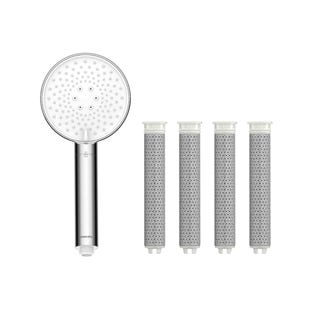Pommeau de douche Philips avec 4 filtres de rechange AS-ASH1516CHASH138-SET