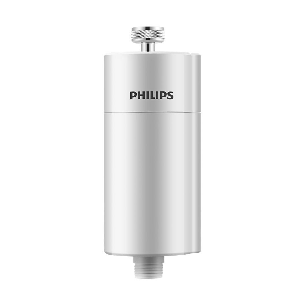 Philips filtre de douche (blanc) avec 3 cartouches compatible avec tous tuyaux et robinets