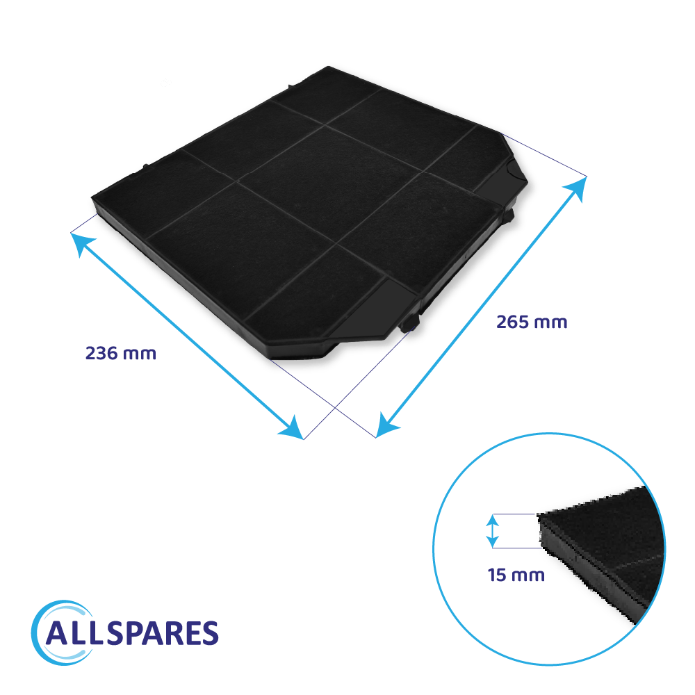 Filtre à charbon compatible avec Scholtes HM3...