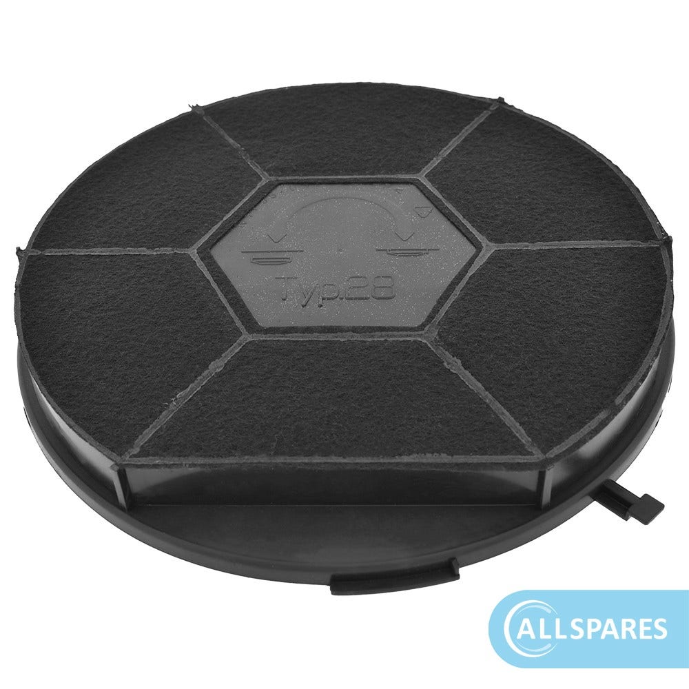 Filtre à charbon pour Scholtes HV16A / HV16W / H600B / Type 28