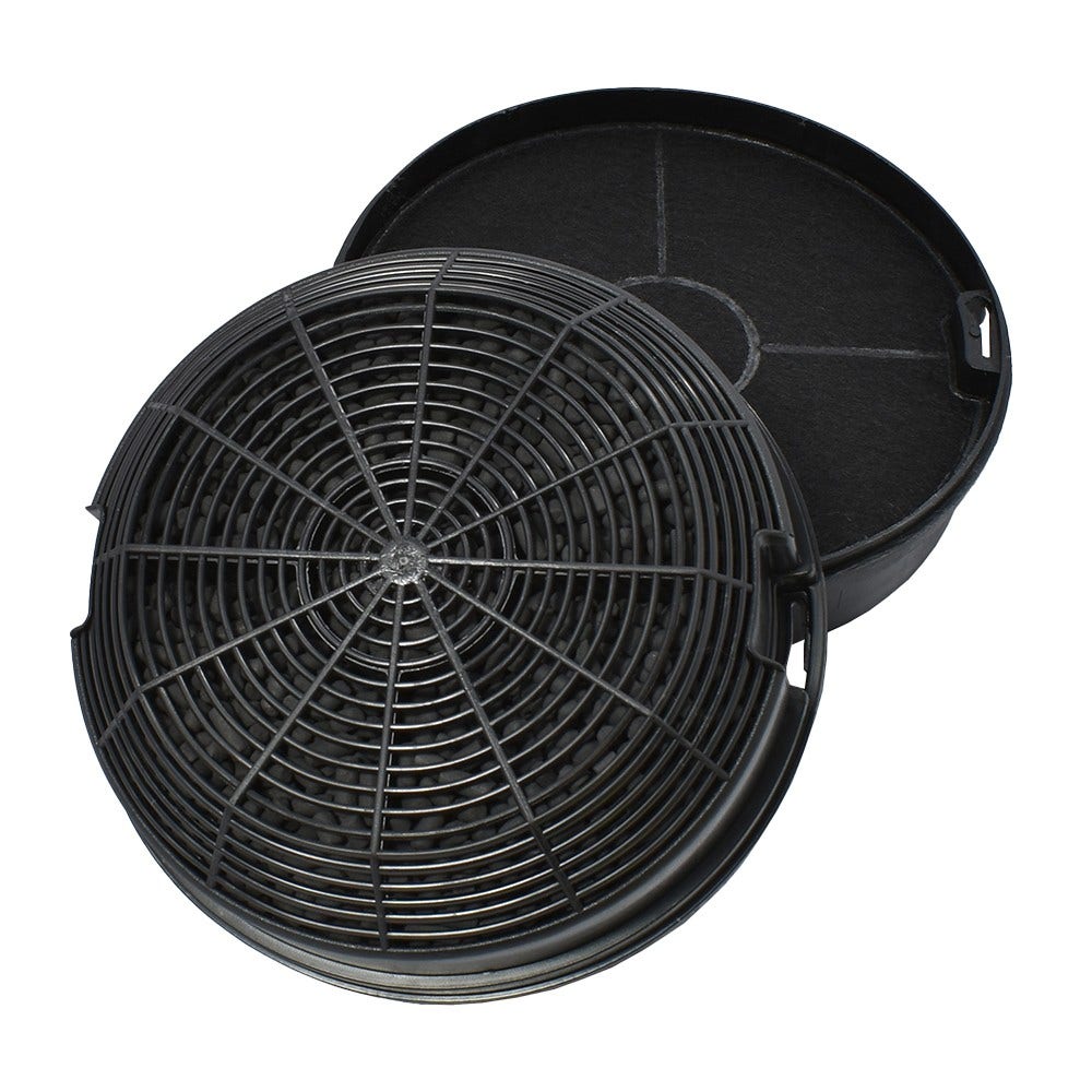 Filtre à charbon (2pcs) compatible avec Beko HCP61310 / HCP91310 / KF9178011875