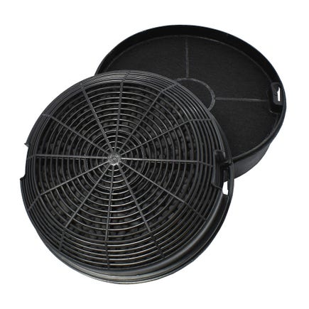 Filtre à charbon (2pcs) compatible avec TurboAir F00479/1S pour Certosa