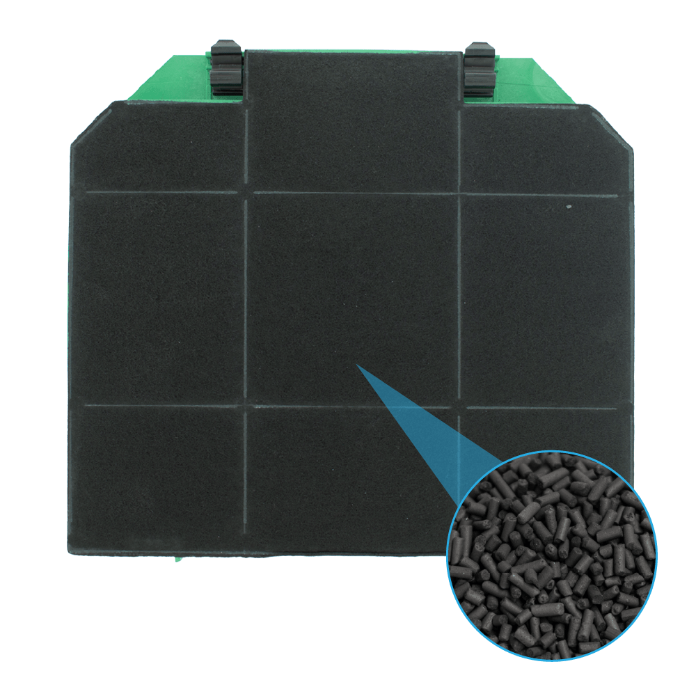 Filtre à charbon longue durée Electrolux MCFE33 / 9029801322 par AllSpares