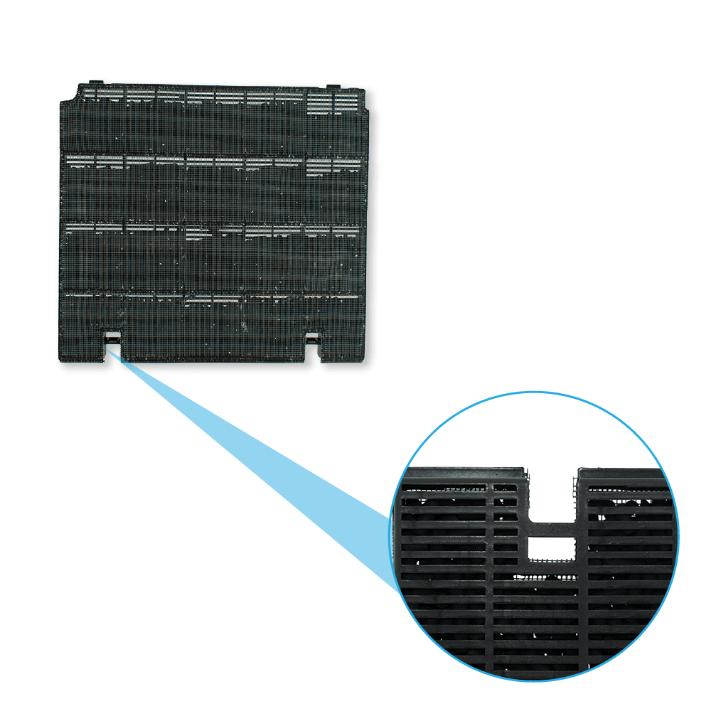 Filtre à charbon Whirlpool C00392542 / 480122101207 par AllSpares