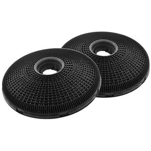 Filtre à charbon (2pcs) compatible avec Tecnowind TIPO SE / ACK00202