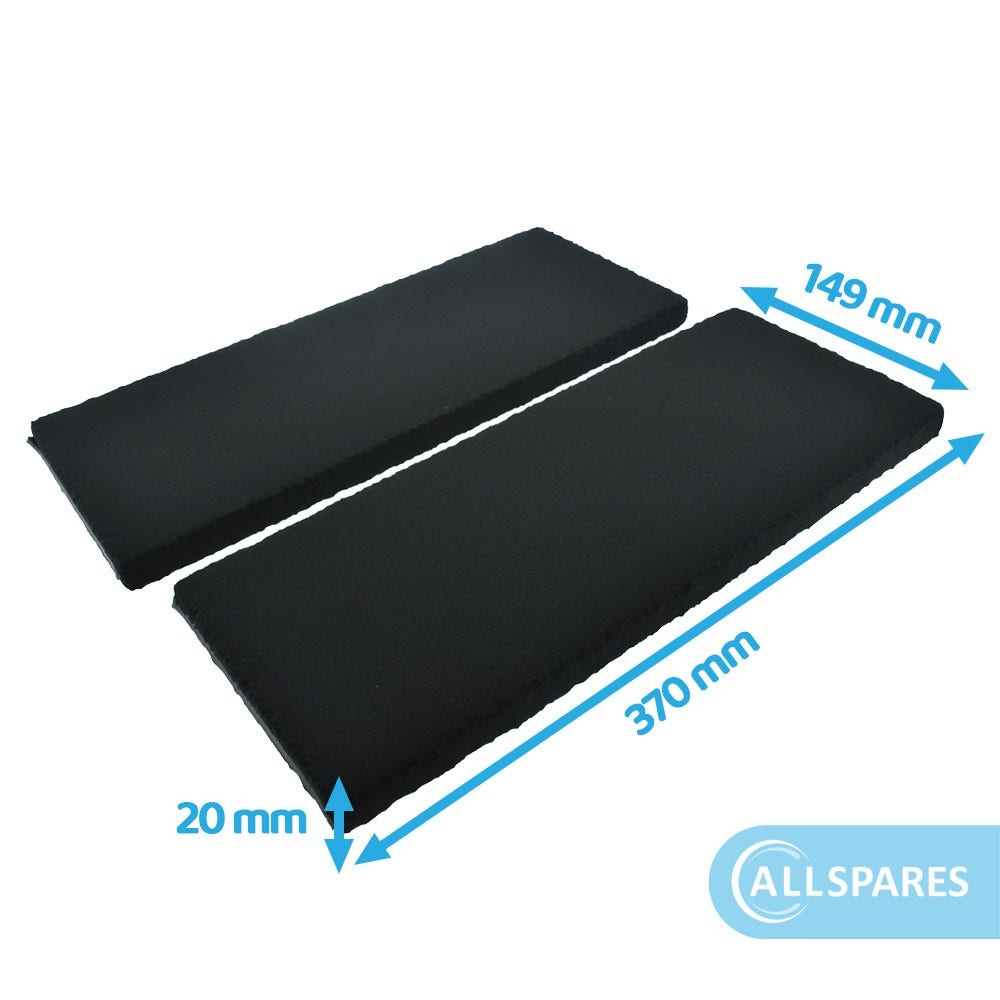 Filtre à charbon (2pcs) compatible avec Novy Monoblock 692060 pour 691 / 692 / 693