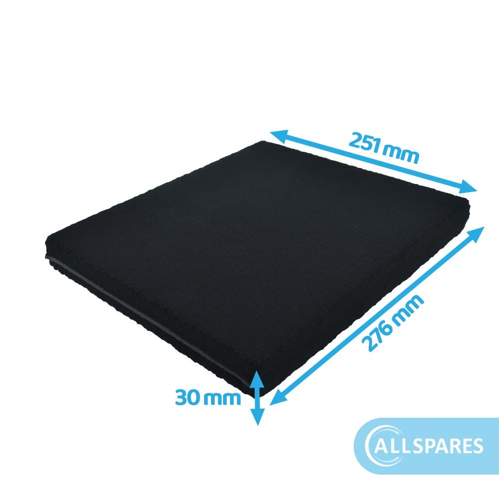 Filtre à charbon compatible avec Novy Monoblock 7600060 pour Flat'Line