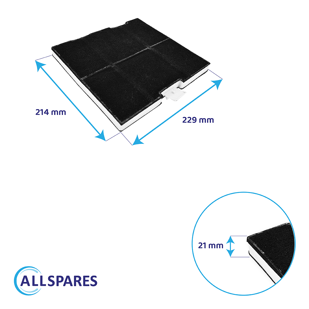 Filtre à charbon 744075 / 00744075 par AllSpares