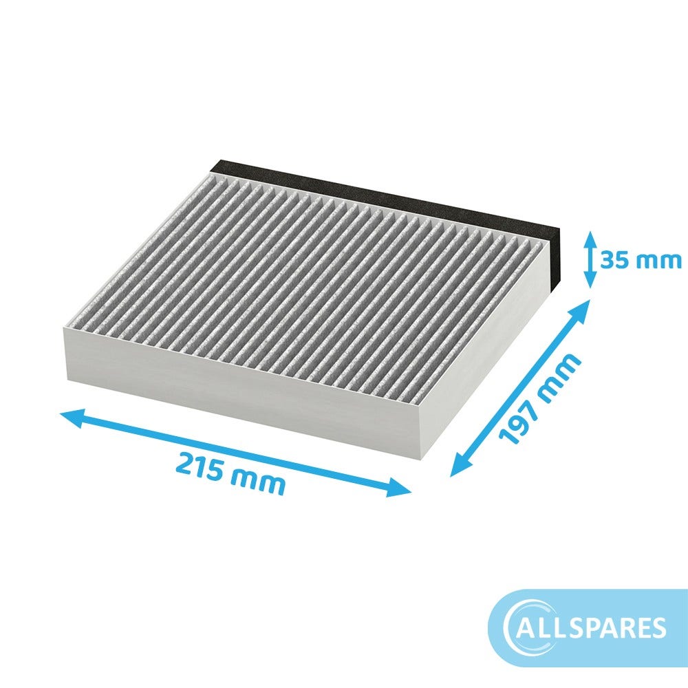 Filtre à charbon Viva CleanAir 17006795 par AllSpares