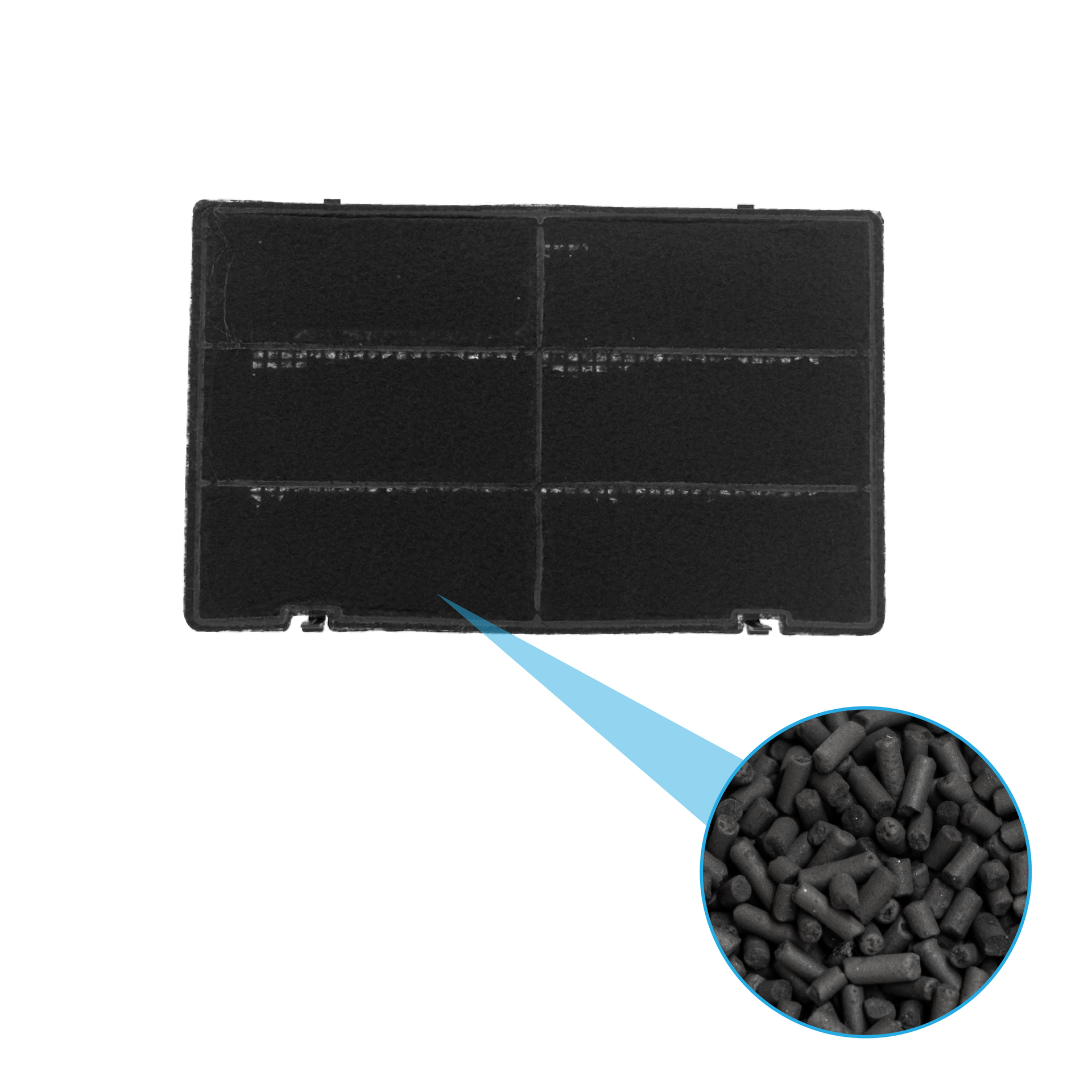 Filtre à charbon (2pcs) Type 37 / AMC962 / NYTTIG FIL 601 par AllSpares