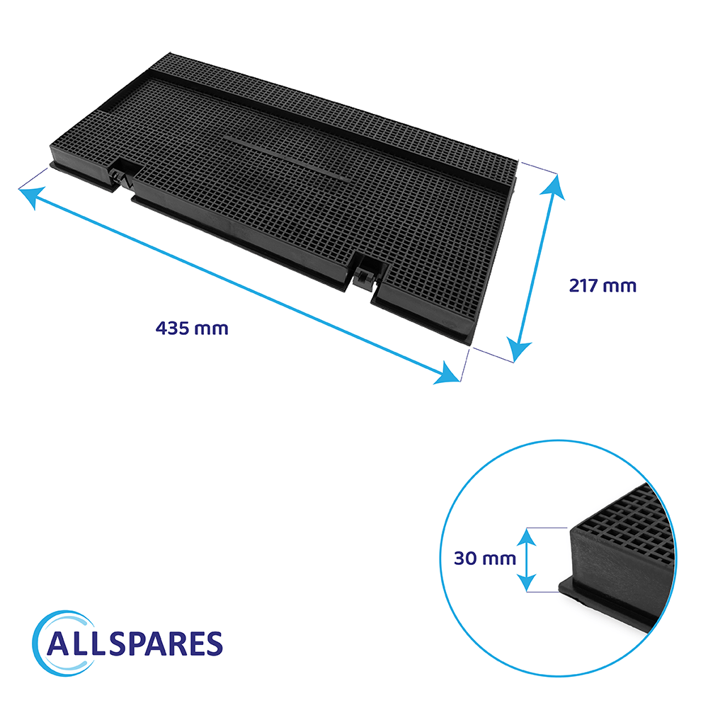Filtre à charbon Hotpoint-Ariston Type 150 / CHF150/1 / 484000008580 par AllSpares