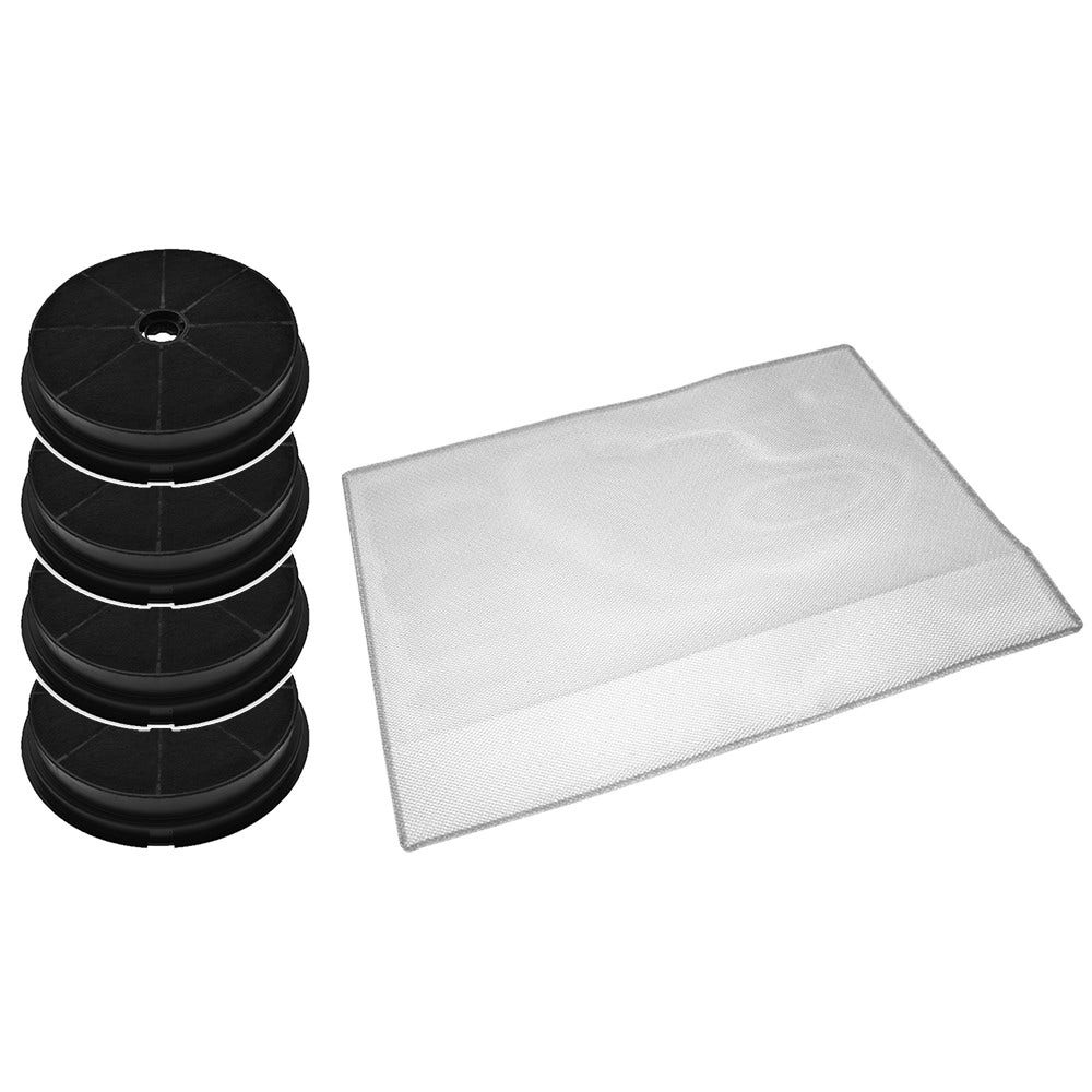 Pack CATA F-2060/2260 – 4x filtre à charbon et 1x filtre métallique